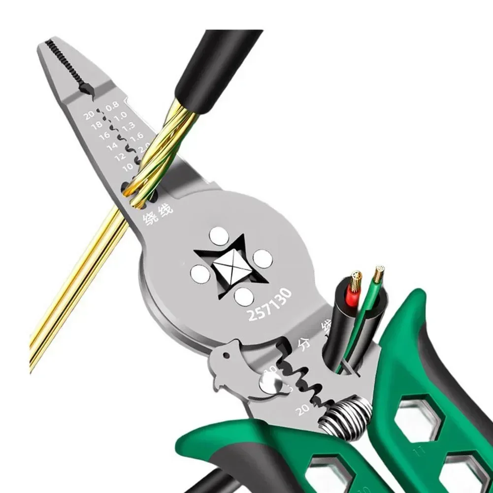 Hand Tools And Workshop Equipment - Krimptang Zwaar uitgevoerde draadstripper en krimptang
