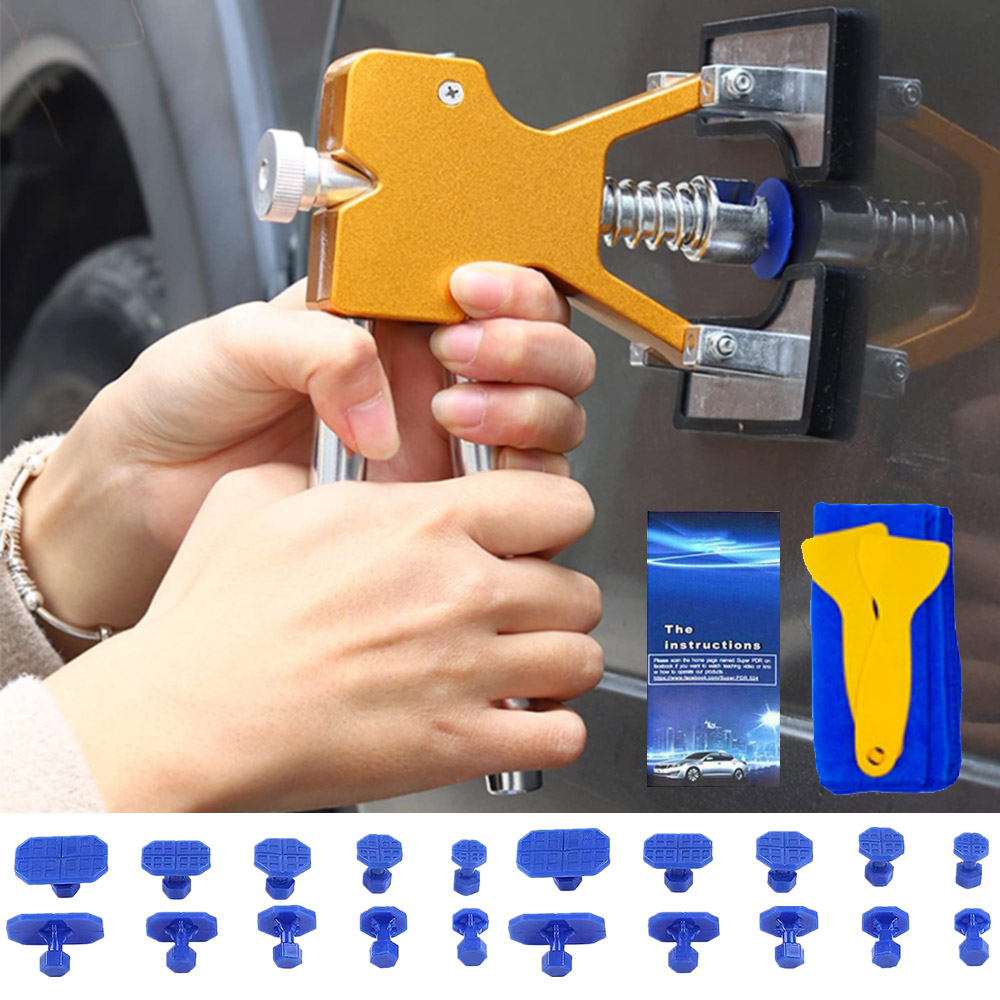 Car Workshop Tools Kit - Reparatieset voor autodeuk Auto Body Verveloos