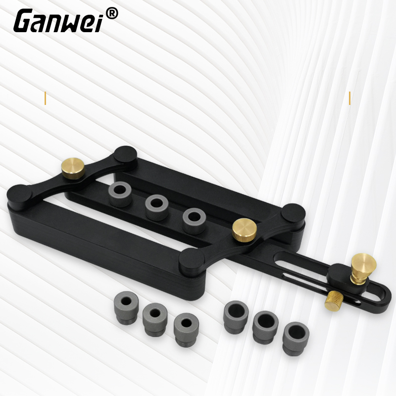 Pocket Hole Jig - Zelfcentrerende Doweling Jig Metrische Hout Punch