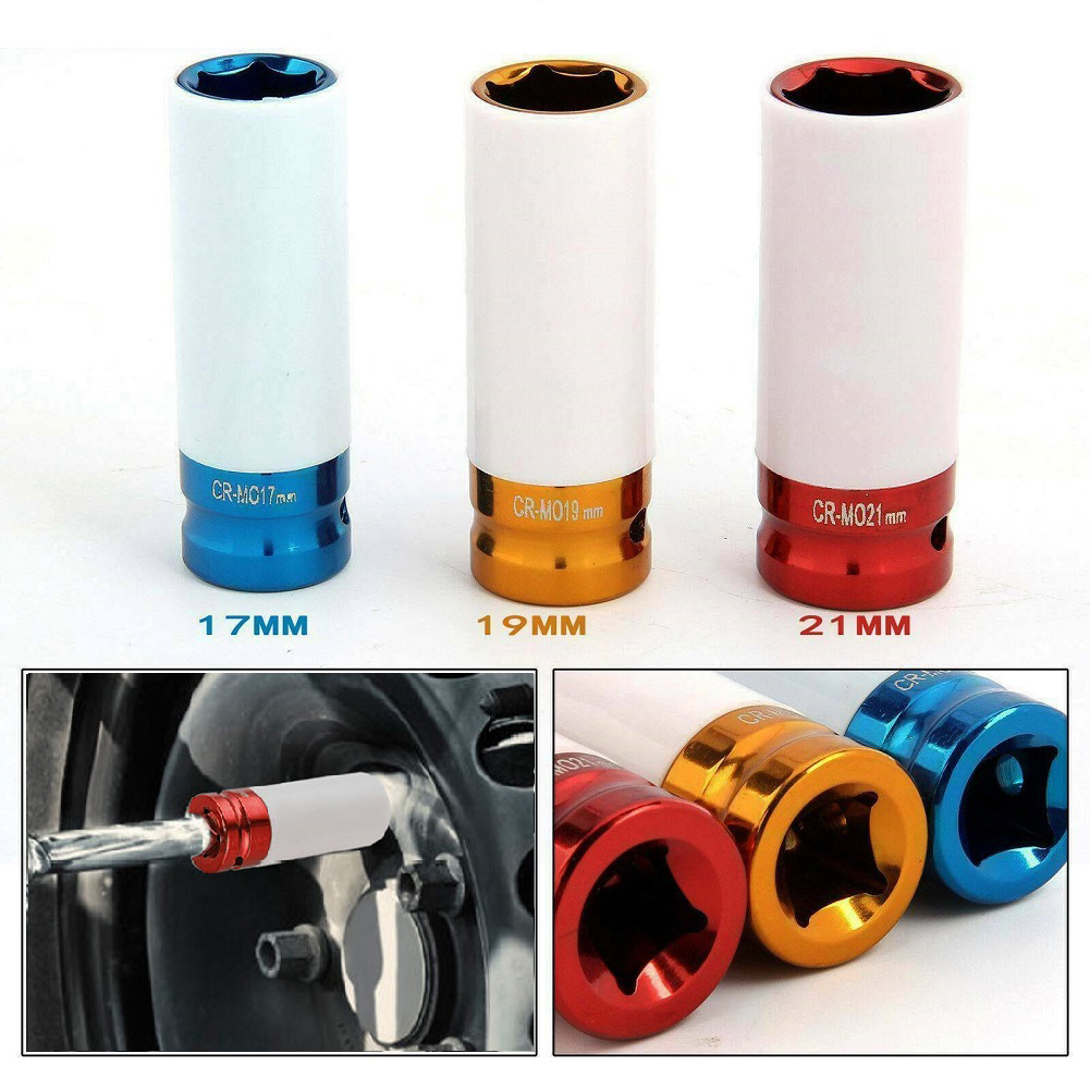 Hand Tools And Workshop Equipment - 1Pc Metalen Socket 17mm/19mm/21mm Dopsleutel 1/2