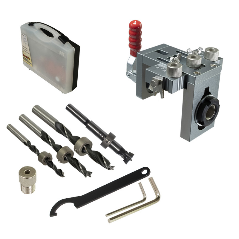 Pocket Hole Jig - Snelklem 3 In 1 Plug Jigs