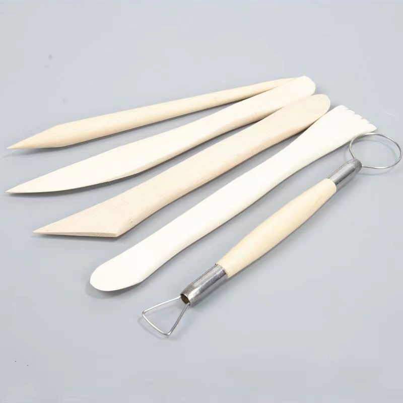 Chisel Set Wood - 5 stks/set 6 inch Hout Wax