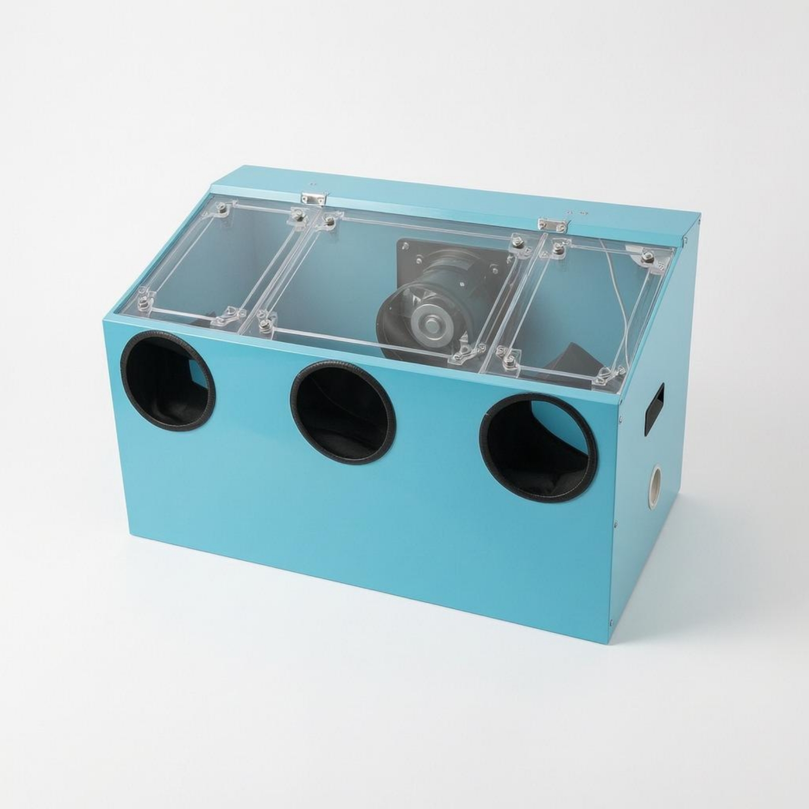 Workshop Tools Box - Volledig gesloten stofbox Transparant acryl slijpmachine