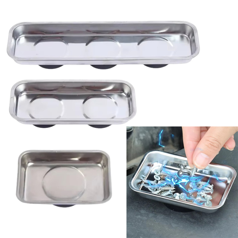Vierkante magnetische kom Duur - Magnetic Parts Tray recensie en prijs