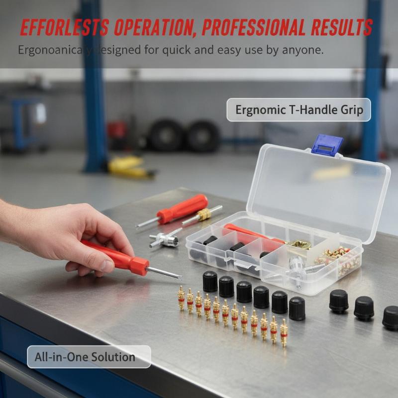 33-delige auto-fietsbandventie - Car Workshop Tools Kit recensie en prijs