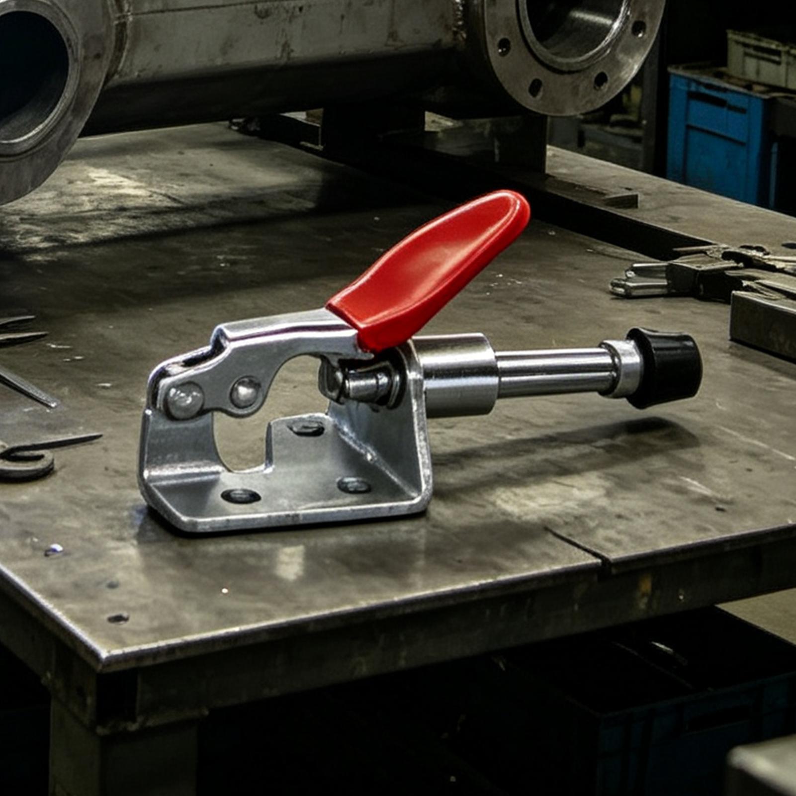 Horizontale Toggle Clamp 45kg  - Tools For Welding Workshop recensie en prijs