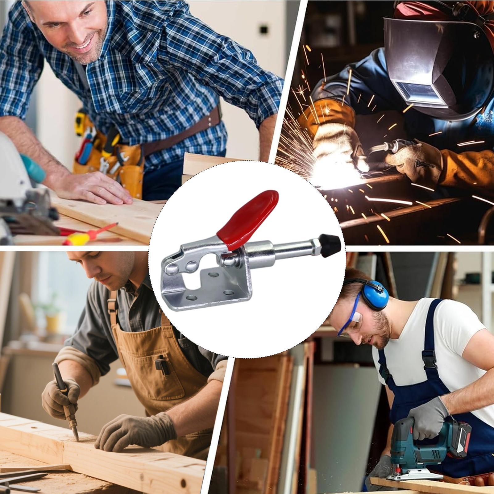 Horizontale Toggle Clamp 45kg  - Tools For Welding Workshop recensie en prijs