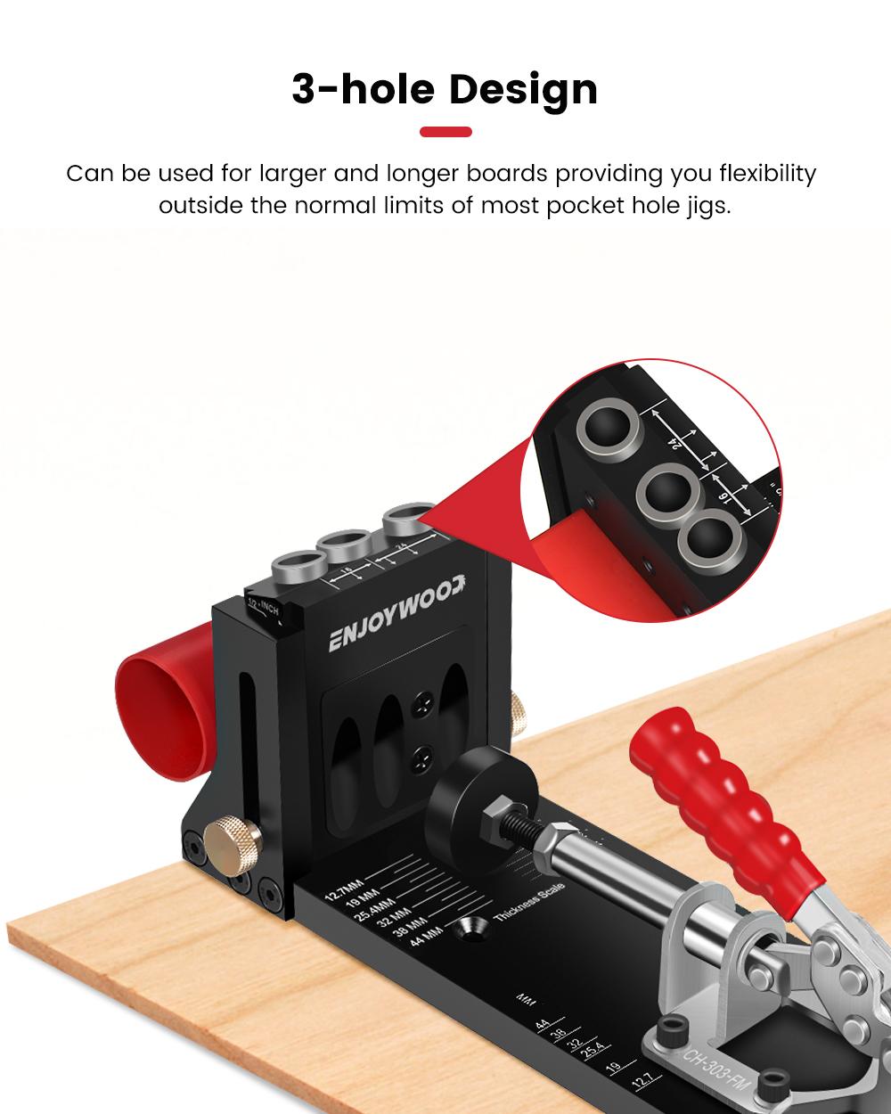 Enjoywood Xk4 Houtbewerking He - Pocket Hole Jig recensie en prijs