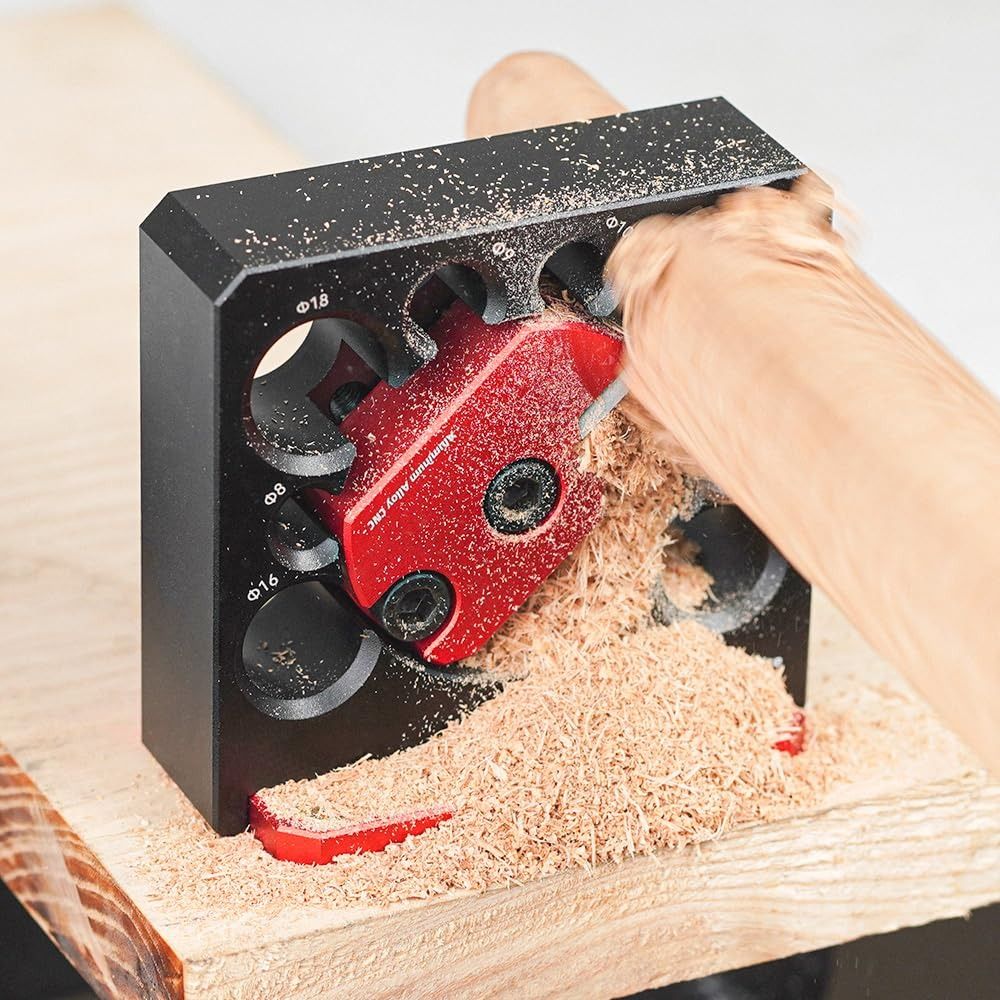 8-gaats deuvelmakermal Verstel - Pocket Hole Jig recensie en prijs