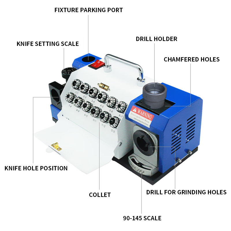 3-13MM Twist Drill Grinder Des - Workshop Tools Knife Sharpener recensie en prijs