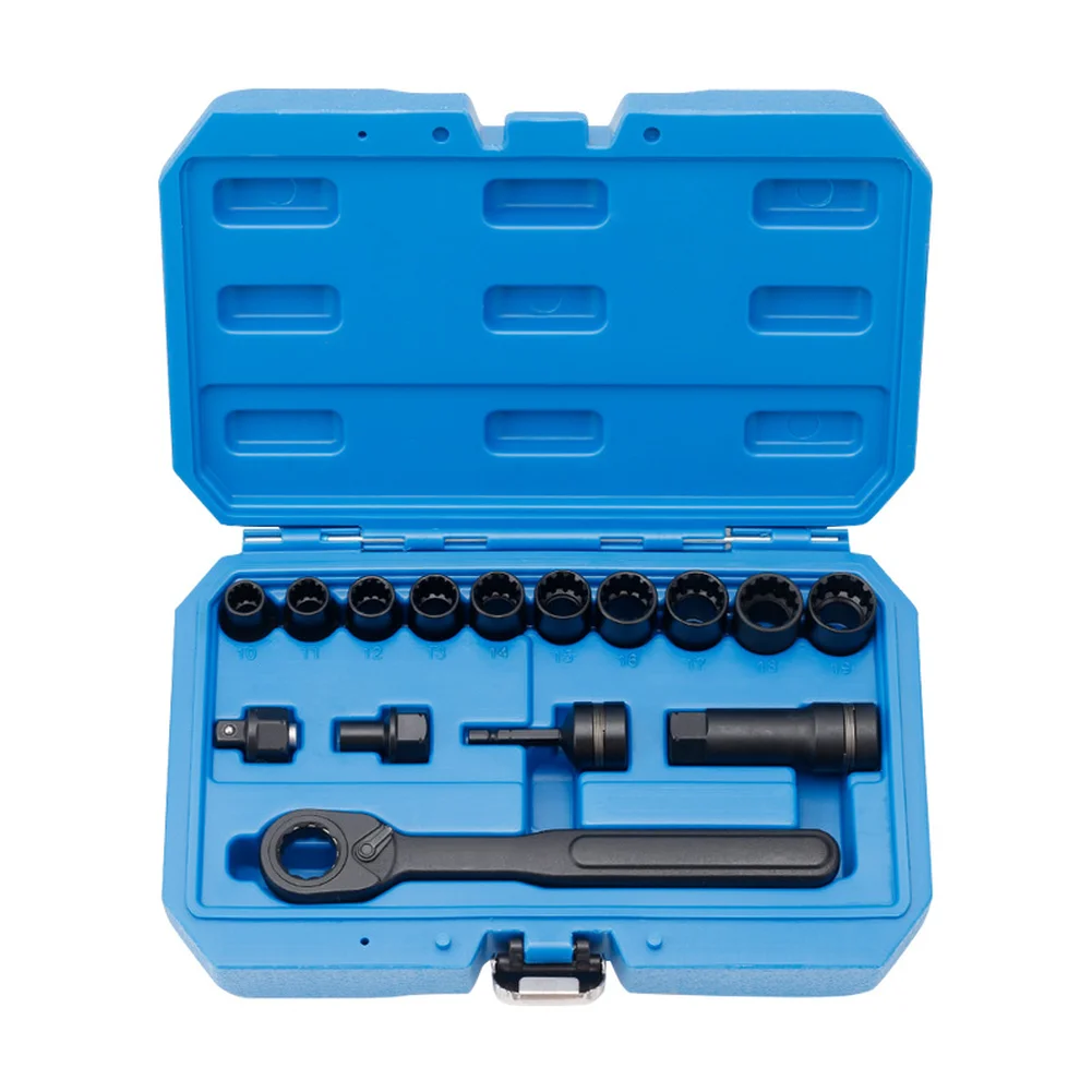 15 STKS Ratel Dopsleutel Inbus - Car Workshop Tools Kit recensie en prijs