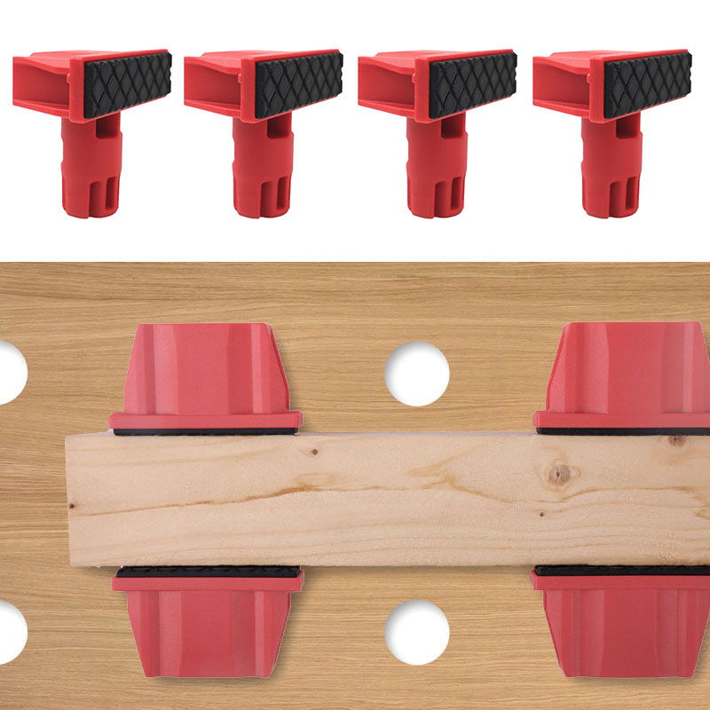 4 stuks kunststof bankhonden,  - Workshop Tools Box recensie en prijs