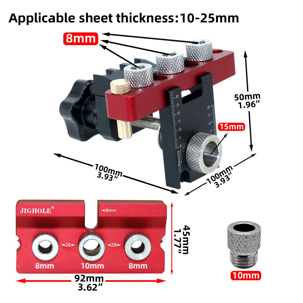 3-in-1 universele deuvel- en z - Pocket Hole Jig recensie en prijs