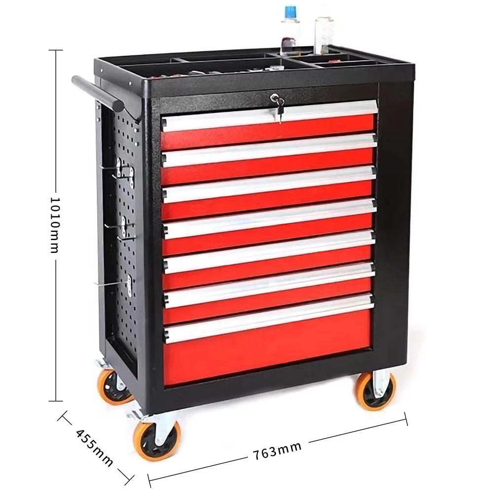 68-laden rolbare gereedschapsk - Workshop Tools Box recensie en prijs