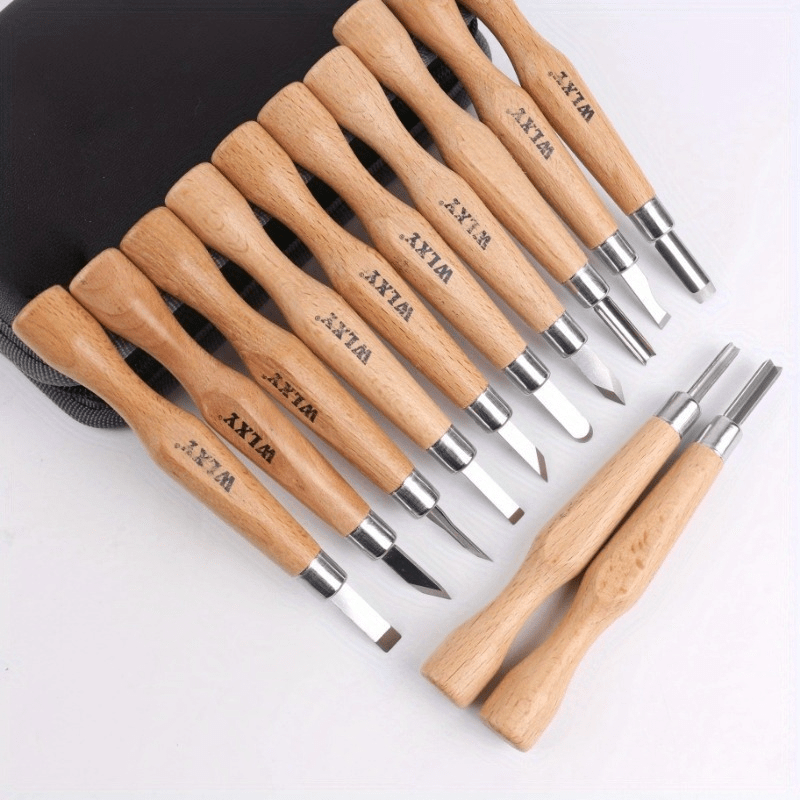 Set van 12 professionele houte - Chisel Set Wood recensie en prijs