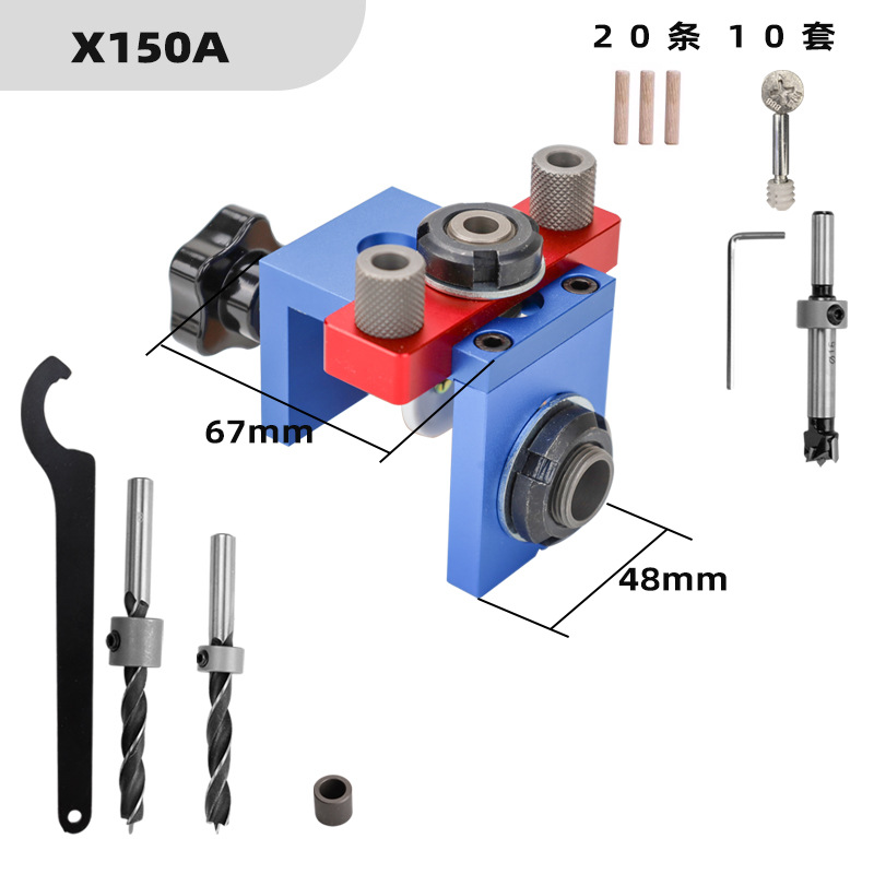 TEBAK W-136 Pocket Gat Jig Kit - Pocket Hole Jig recensie en prijs