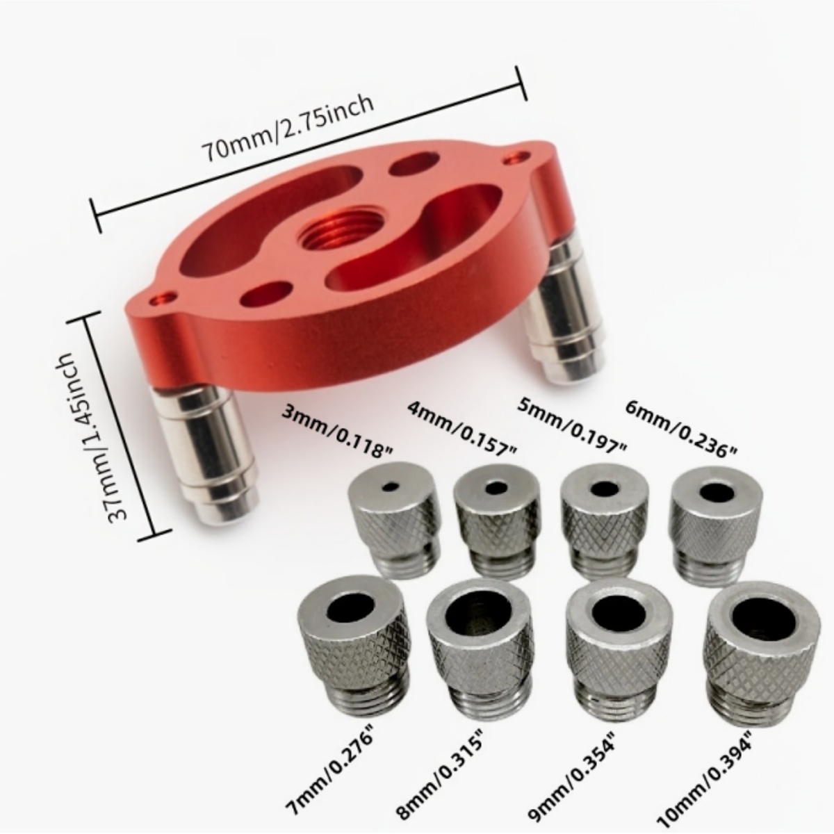 Zelfcentrerende penmal van alu - Pocket Hole Jig recensie en prijs