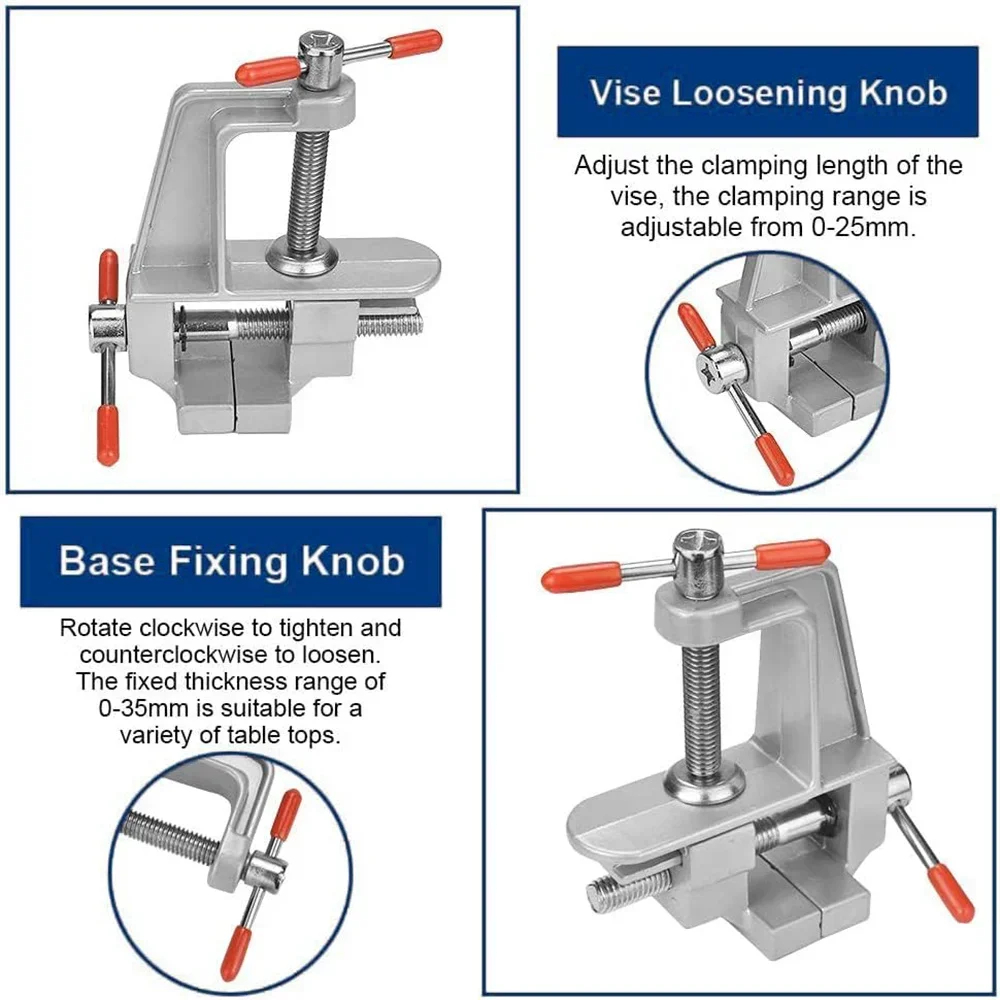 Mini bankschroef multifunction - Workshop Tools Vice recensie en prijs