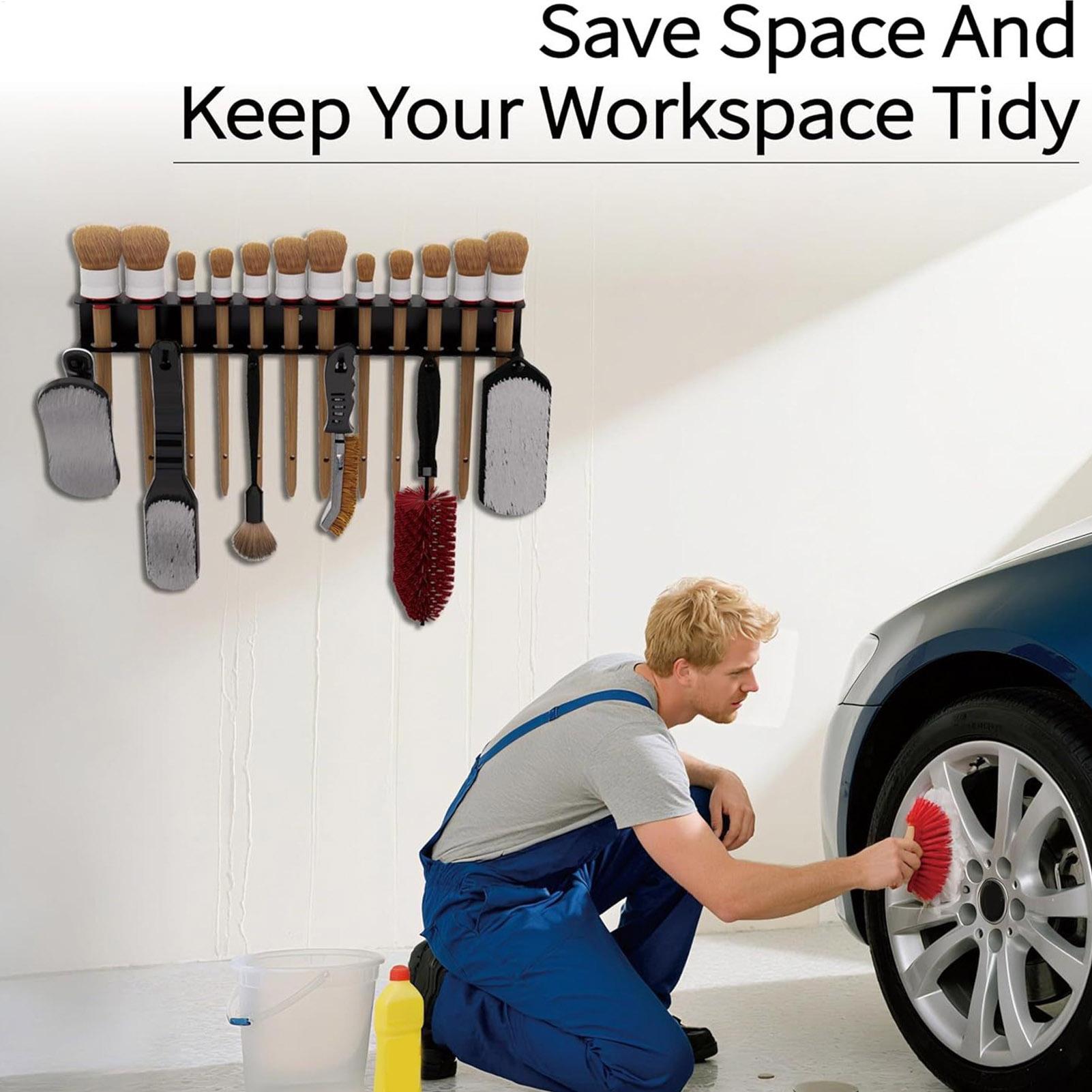 Detailborstelhouder van staal, - Workshop Tools On Wall recensie en prijs