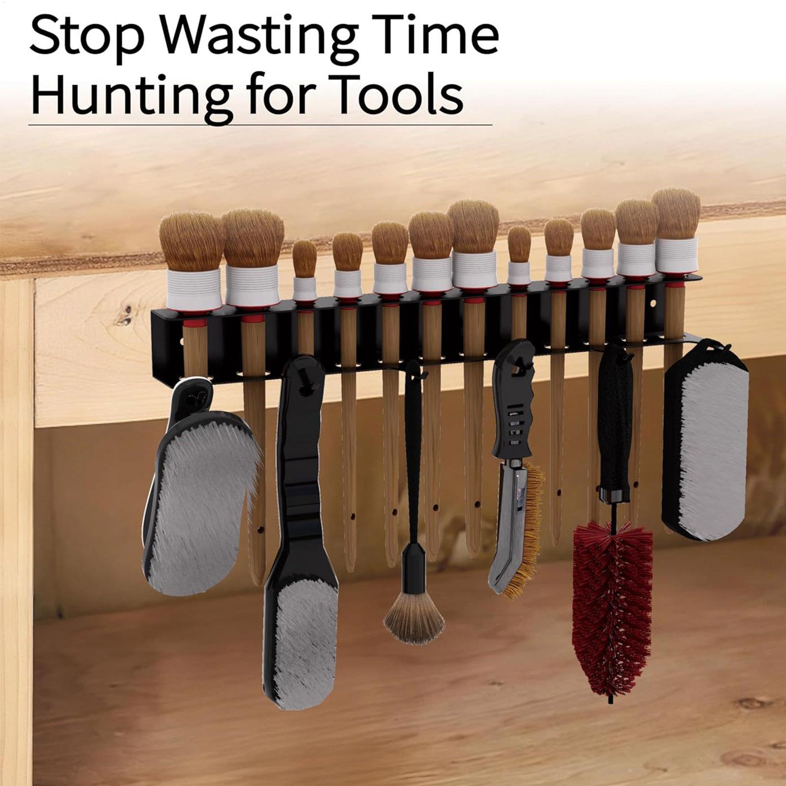 Detailborstelhouder van staal, - Workshop Tools On Wall recensie en prijs
