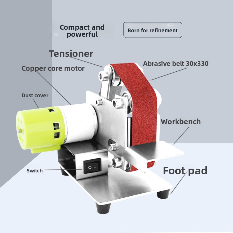 Mini Elektrische Bandschuurmac - Workshop Tools Knife Sharpener recensie en prijs
