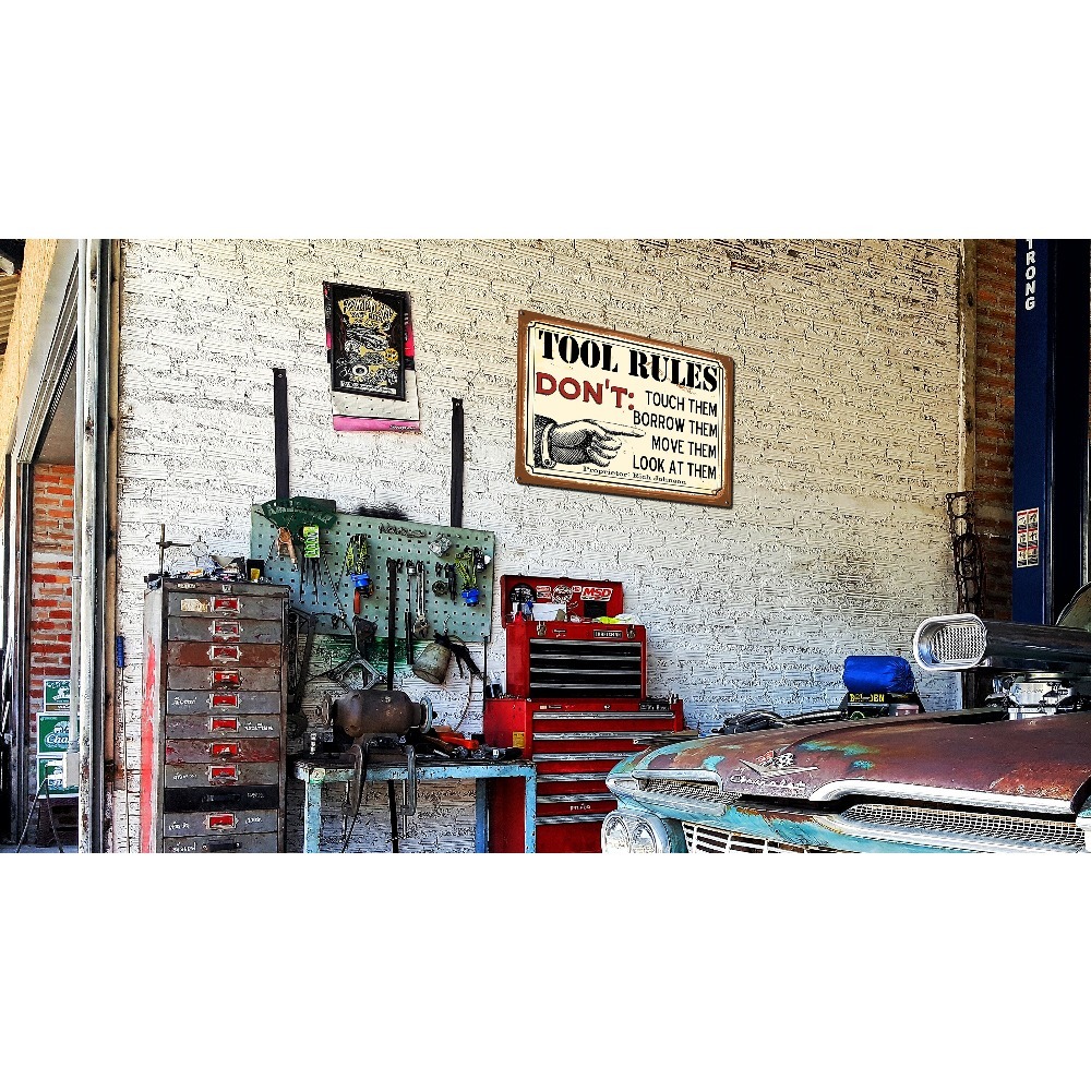 1 stuk aanpasbare metalen plaa - Tools Name In Workshop recensie en prijs