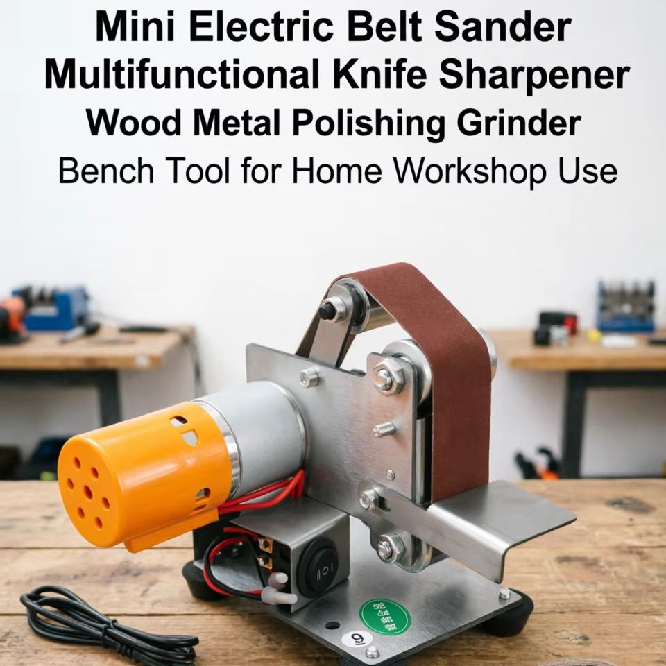 Mini elektrische bandschuurmac - Workshop Tools Knife Sharpener recensie en prijs