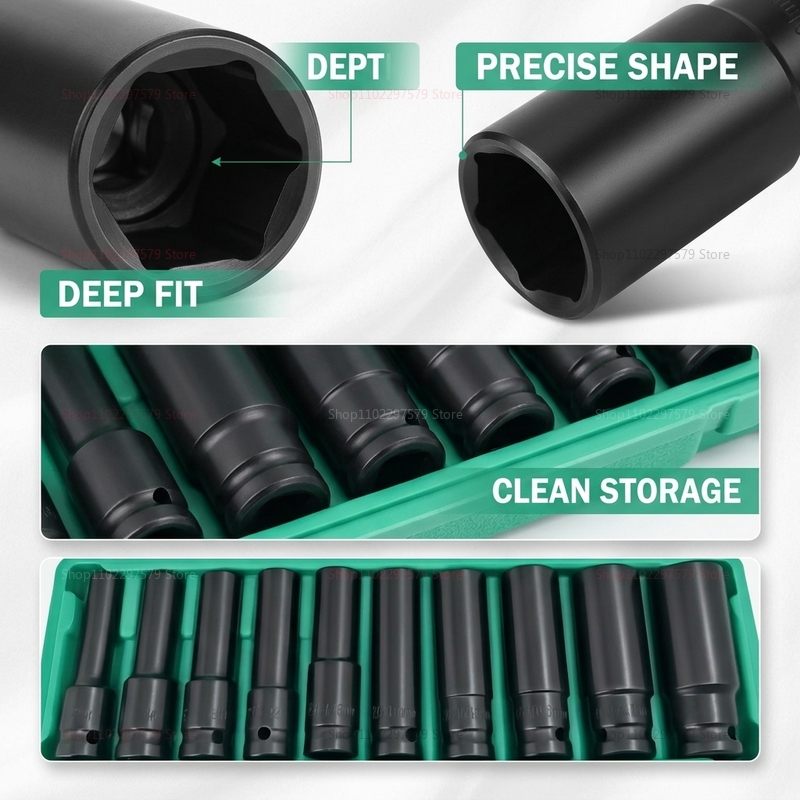 10-delige Steeksleutelset 8-24 - Car Workshop Tools Kit recensie en prijs