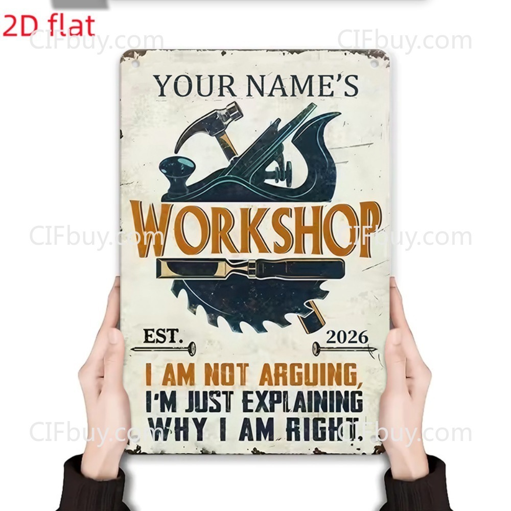 2D Platte Op Maat Gemaakte Naa - Tools Name In Workshop recensie en prijs