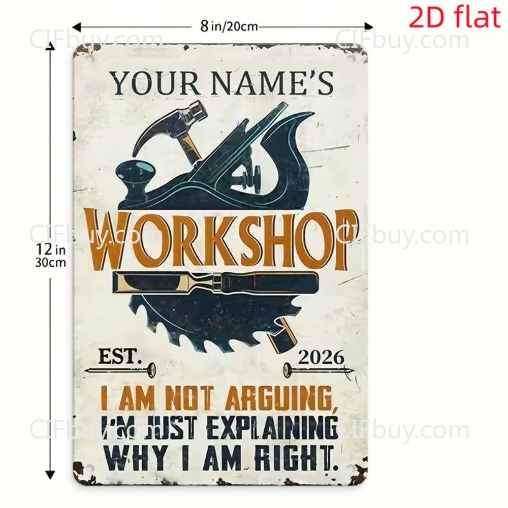 2D Platte Op Maat Gemaakte Naa - Tools Name In Workshop recensie en prijs