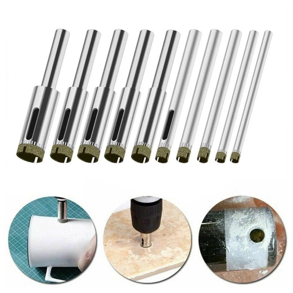 10PCS 3mm-14mm Diamant Gecoate - Pocket Hole Jig recensie en prijs