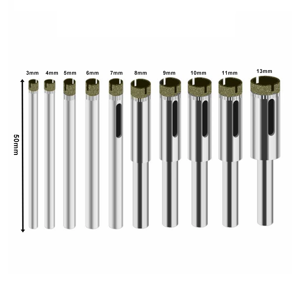10PCS 3mm-14mm Diamant Gecoate - Pocket Hole Jig recensie en prijs