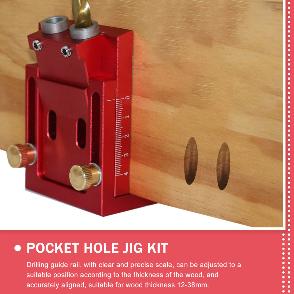 15 graden pocket hole jig, dra - Pocket Hole Jig recensie en prijs