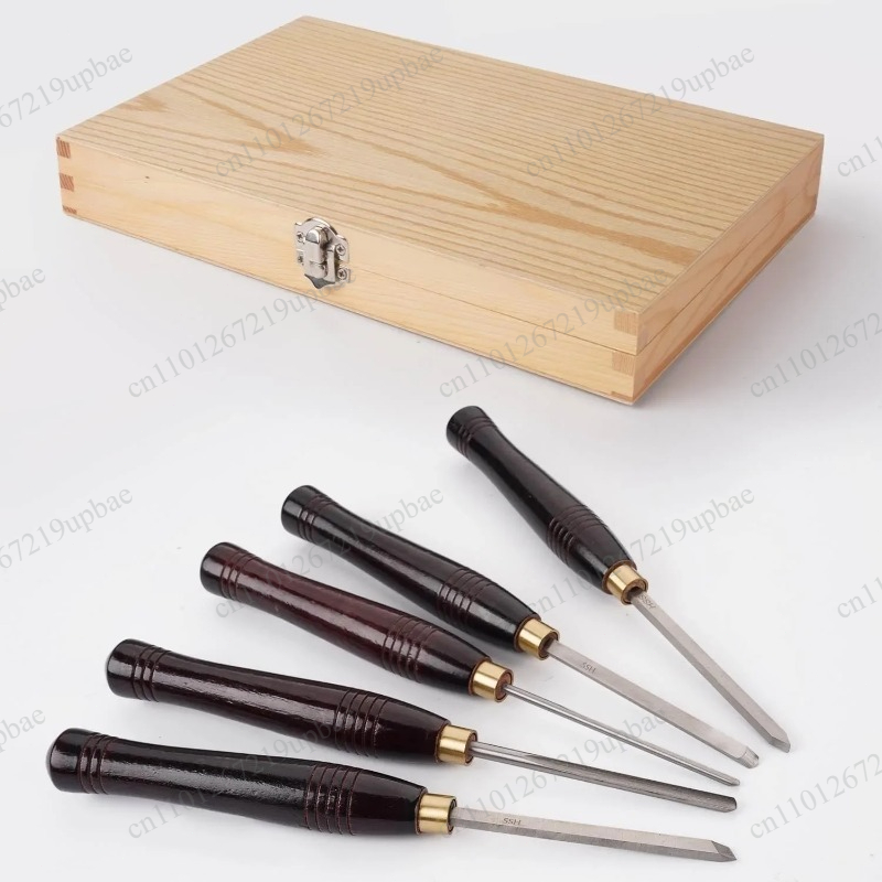 5-delige HSS-draaibankbeitelse - Chisel Set Wood recensie en prijs