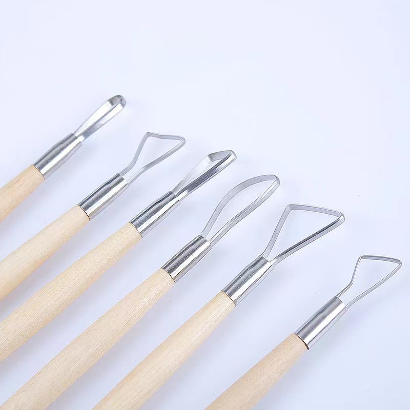6 STKS houten handvat wax aard - Chisel Set Wood recensie en prijs